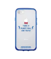 【カラー：江戸川コナン】iPhone SE(第3世代/第2世代)/8/7 iPhone7 iphone6 名探偵コナン IJOY クリア ケース カバー アイジョイ 360°衝撃吸収 落としても割れない 保護フィルム付属 グッズ コナン