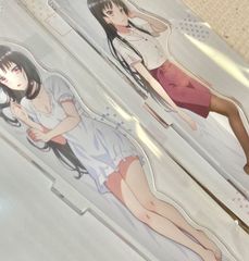 俺ガイル クリアファイル スクール水着 白ビキニ 海辺 ver. A4