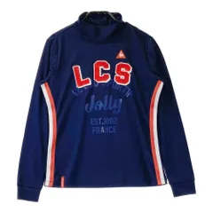 サイズ：L LE COQ GOLF ルコックゴルフ  ハイネック 長袖Tシャツ  ネイビー系 [240101336828]# ゴルフウェア レディース ストスト