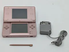 【動作確認済】ニンテンドーDS Lite 本体 メタリックロゼ ピンク USG-001 タッチペン＆充電器付き 任天堂 DSライト