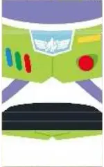 【中古】紙製品(キャラクター) バズ ジッパー付ぷち袋(2枚入) 「トイ・ストーリー」