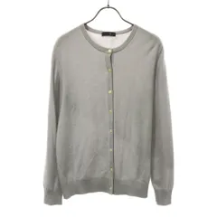 美品 高島屋✦カシミヤ100% グレー 　長袖アンサンブル 美品 高島屋✦カシミヤ100% グレー 長袖アンサンブル