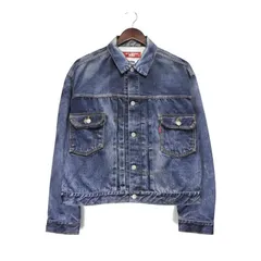 ジュンヤワタナベ マン リーバイス ナイロンジャケット Gジャン 中綿入 JUNYA WATANABE - 新品 ジュンヤマン×リーバイス 袖レザーG