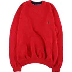 古着 90年代~ トミーヒルフィガー TOMMY HILFIGER コットンニットセーター メンズM相当 ヴィンテージ/eaa434616