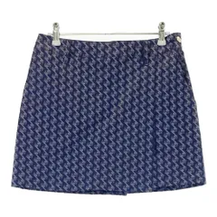 Resurrection GMフルパターンスカート ブラック サイズS 小さいサイズ】シアーチェックストライプ柄リバーシブルスカート