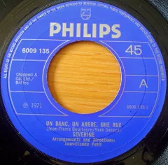 英7” Severine Un Banc, Un Arbre, Une Rue 6009135 Philips /00080
