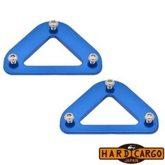 ハードカーゴ ロープホール 色ブルー 大型トラックの様にアオリサイドのロープフックが使えるようになります! ROPE HOLE 軽トラック用 HC-484