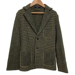 ✨極美品✨45rpm 45R ヘリンボーン ウール コート スタンドカラー