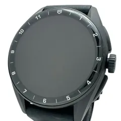 TAG HEUER コネクテッド  純正ラバーベルト　ブラック ブラック ラバーストラップ(TAG Heuer Connected Calibre E4