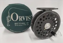 【美品】ORVIS フライリール battenkill オルビス　リール　袋付き バテンキルクリック フライリール | TIEMCOフライフィッシング