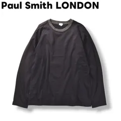 ポールスミス ロンドン Paul Smith LONDON ナローボーダー クルーネック ラグランスリーブ 長袖 Tシャツ カットソー トップス カジュアル L メンズ