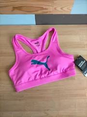 プーマ◆レディース フィットネス スポブラ 4キープ ブラトップ ピンク