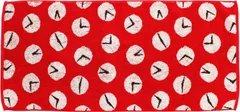 新品 楠橋紋織(Kusubashi Mon Ori) フェイスタオル レッド 約75×35cm ドラえもん タイムふろしき A-87113-31-R