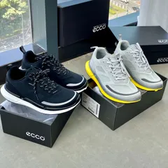 値下げECCO SOA ブラック ゴルフシューズEU42