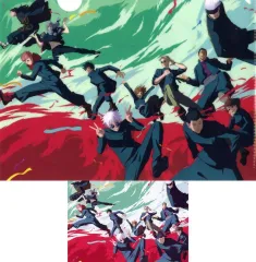 【中古】グッズセット イベントビジュアル A4クリアファイル＆ポストカードセット 「呪術廻戦 じゅじゅフェス 2024」