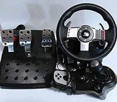 G27　レーシングホイール・ペダルセット付き Amazon.co.jp: ロジクール G27 レーシング ホイール(LPRC-13500