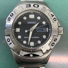 683 稼動 SEIKO 時計 メンズ レディース ソーラー ダイバーウォッチ