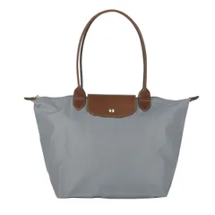 新品 ロンシャン LONGCHAMP トートバッグ ル プリアージュ ショルダーバッグ Lサイズ スティール