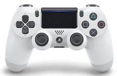 【純正品】ワイヤレスコントローラー (DUALSHOCK 4) グレイシャー・ホワイト (CUH-ZCT2J13) [5) グレイシャー・ホワイト] [2) 特典なし]