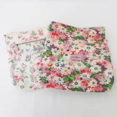 キャスキッドソン Cath Kidston ショルダーバッグ トート 2点セット リバーシブル 花柄 ドット キャンバス アイボリー ピンク マルチカラー 鞄