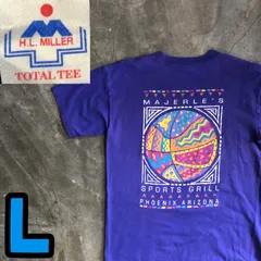 T6168 H.L.MILLER Tシャツ USA製　90's シングルステッチ