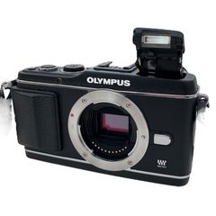 OLYMPUS PEN E-P3 ボディ ブラック ストラップ付き #386d - メルカリ
