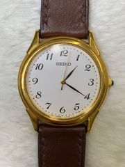 美品・希少】SEIKO 5E31-6040 クォーツ NTT 企業モノ - メルカリ