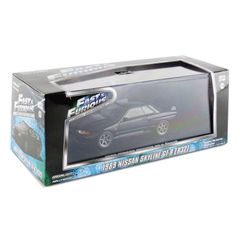 GREENLIGHT（グリーンライト） FAST&FURIOUS FAST&FURIOUS 1989 Nissan Skyline GT-R R32 1/43 ブラック ワイルド・スピード ニッサン スカイライン ミニカー