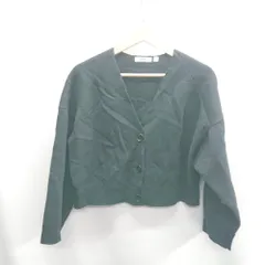 ◇ ⊇ Uniqlo U ユニクロユー 長袖 カーディガン サイズXS ブラック レディース E  【1410100033539】