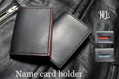 本革名刺入れ（2 colors)　NiLco≒de
