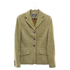 RALPH LAUREN (ラルフローレン) ウールジャガードボタンジャケット グリーン ボーイズのサムネイル