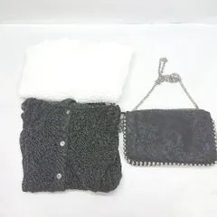 ◇ Θ 《 ZARA ザラ まとめ売り3点セット サイズL カットソーシャツ ショルダーバッグ レディース 》 E  【1502180082634】