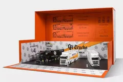 Micro Turbo LBWK トラックセット 2台セット 1/64 - 300 series flatbed trailer Custom Tow Truck LBWK