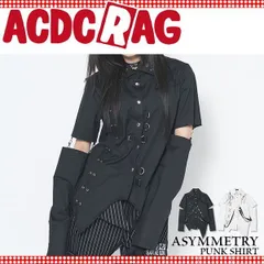 ACDC RAG エーシーディーシーラグ アシメシャツ 原宿系 パンク ロックのサムネイル