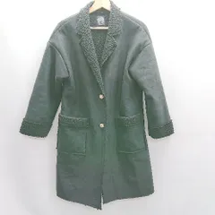 ◇ ⊇ ScoLar スカラー ボア 長袖 コート サイズM ブラック レディース E  【1503060029527】