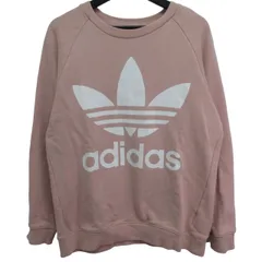アディダスオリジナルス adidas originals スウェット ロゴ DH4432オーバーサイズ スウェット ピンク OT XLサイズ相当 s150 0326