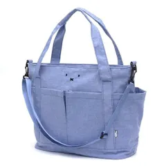 B281 フェイスライトブルー [ハピタス] ２WAYトートバッグ トートショルダーバッグ ミッフィー(miffy) 6048 レディース B281 フェイスライトブルー