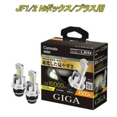 【定形外郵便】カーメイト GIGA LEDヘッドバルブ D10 4500K D2S ホンダ JF1/2 Nボックス/プラス用【BW905】