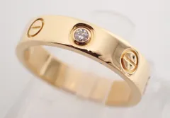 新品仕上済✨Cartier ミニラブリング 1Pダイヤ #45 WG ラブ k40516c-1_wm.jpg