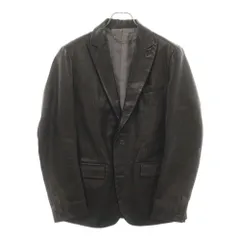 5351 POUR LES HOMMES (5351プールオム) カウレザー 牛革 テーラードジャケット ブラックのサムネイル