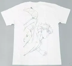 【中古】衣類 及川徹 フルカラーTシャツ ホワイト 男性用Mサイズ 「ハイキュー!! アニメ原画展 ファイナルセット」