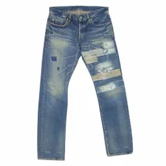 【超人気アイテム】ヒステリックグラマー 小窓加工 デニムパンツ ジーンズ W30 超人気アイテム】ヒステリックグラマー 小窓加工 デニムパンツ