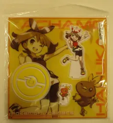 ポケモン アクリルスタンドキーホルダー/Pokemon Trainers ポケットモンスター ハルカ&アチャモ