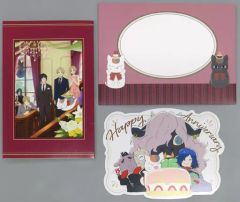 [중고] 종이 제품 집합 / 엽서 & 메시지 카드 (봉투 포함) 문구 컬렉션 [이치 반 쿠지 나츠메 친구장 애니메이션 15th 애니버서리 파티에 오신 것을 환영합니다] F상