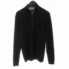ジョルジオアルマーニ GIORGIO ARMANI Tシャツ カットソー ワッフル生地 ハイネック ベロア 長袖 I50 L 紺 ネイビー /ROのサムネイル
