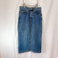 美品 AZUL by moussy アズールバイマウジー レディース デニムスカート タイトスカート M インディゴ ライトブルー ネイビー ロング丈 バックスリット デニム かっこいい おしゃれ