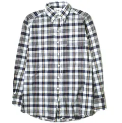【美品】Drake's／ドレイクス／ギンガムチェック／スプレッドカラー／英国製 DRAKES-21010-02.jpg