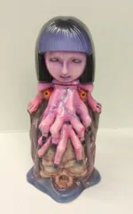 かっこわらい雑貨店 ELIZABETH 白成型/青緑/紫 pHq2WRWtSkgctQztrKjhbk.jpg@webp