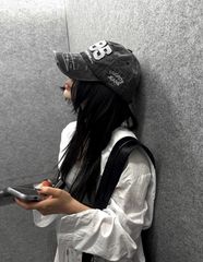 バルーンフィットフォールディングピンタックデニムパンツ／COSYHARU COSYHARU公式] ナスツーウェイバルーンフィットフォールディング