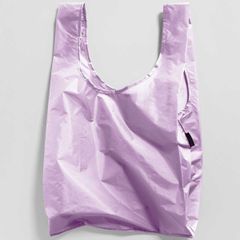 新品 エコバッグ BAGGU STANDARD スタンダードバグゥ バグー メタリック ライトピンク【SPORTUS】